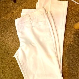 Express “the columnist” white pants. Sz 10R.